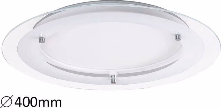 Plafond da incasso 40 cm LED 18W bianco rotondo Lorna 3487 Rabalux