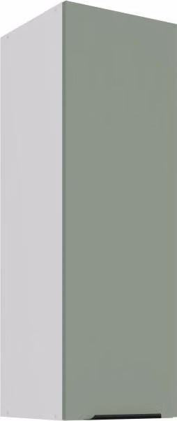 Pensile alto LUNARA - larghezza 30 cm, verde/bianco