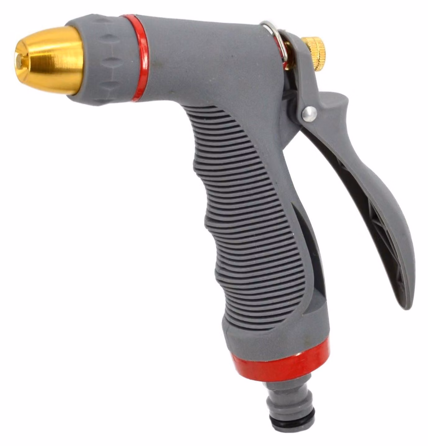 AW Tools - Pistola a spruzzo con tubo flessibile, metallo AW1575 (taglia unica) (grigio/rosso)