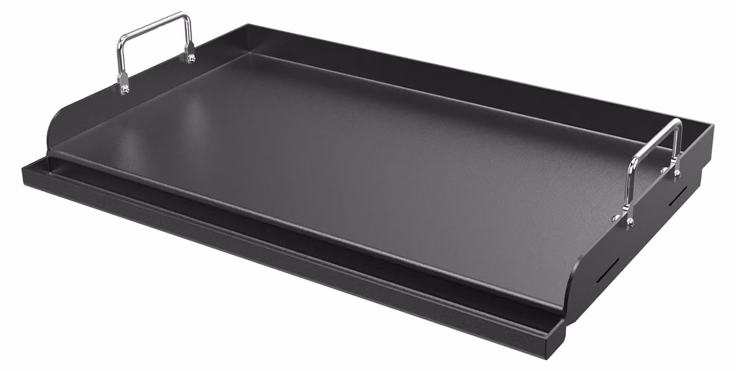 Piastra per barbecue in teflon, dimensioni 63 x 41 cm, adatta per barbecue a gas, a carbone e elettrici