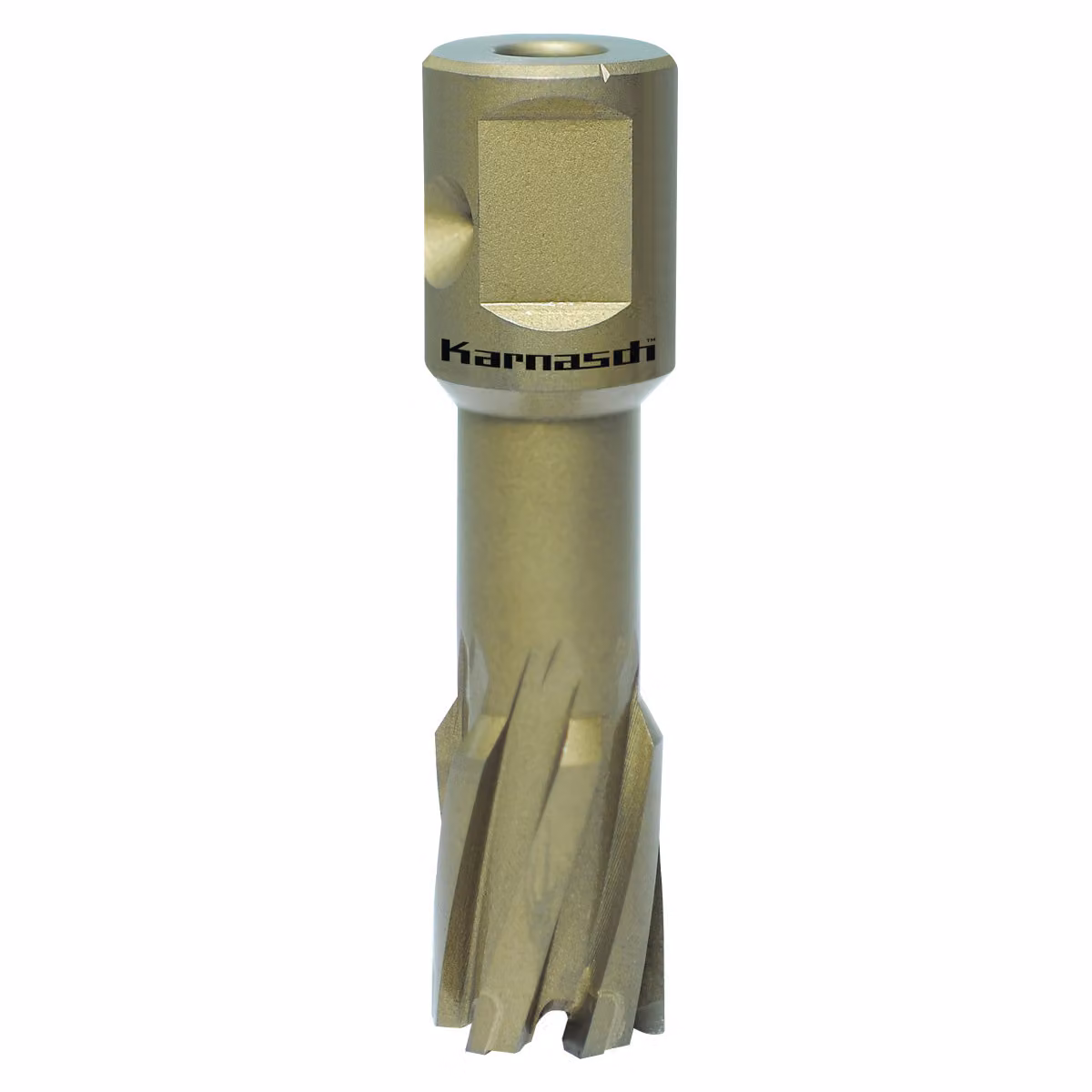 Punta a con inserti in metallo duro per acciaio Hardox e Inconel, attacco Weldon, lunghezza utile 40 mm, Hard-Line40, Ø d=38 mm