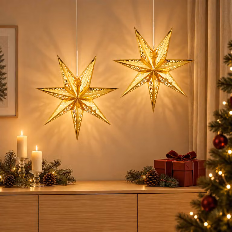 vidaXL Illuminazione Natalizia RAAHE 2 pz 10 LED Bianco caldo