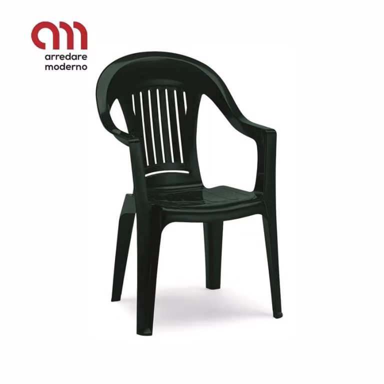 Sedia California Scab Design schienale alto