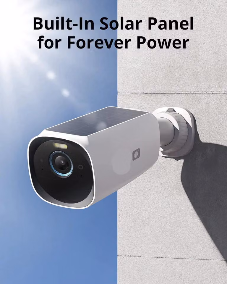 Telecamera di sicurezza 4K - Telecamera per esterni - Telecamera di sorveglianza - Telecamera di videosorveglianza - Telecamera di sicurezza
