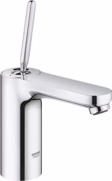Miscelatore lavabo GROHE Get Joy, misura M, cromato, cartuccia Joystick FeatherControl, aeratore EcoJoy 5 l/min