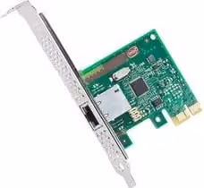 Scheda di rete Ethernet Intel I210T1BLK Gigabit 1000Base-TX Colore Nero e Verde