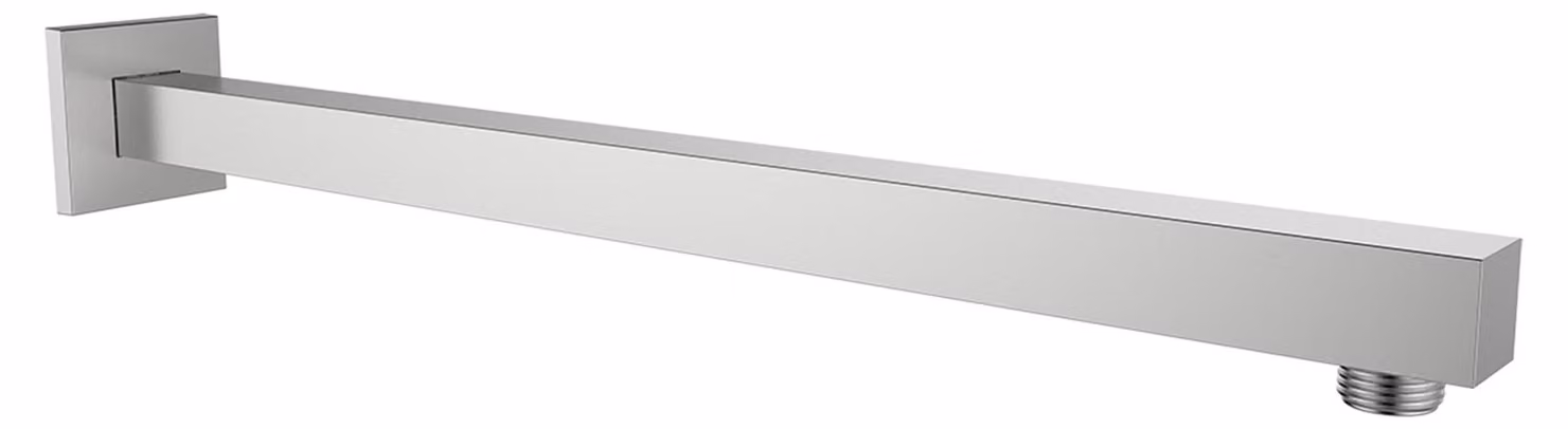 LAUFEN Bras de douche mural, L=420mm, rosace carrée, 1/2", HF546026420000, HF546026420000