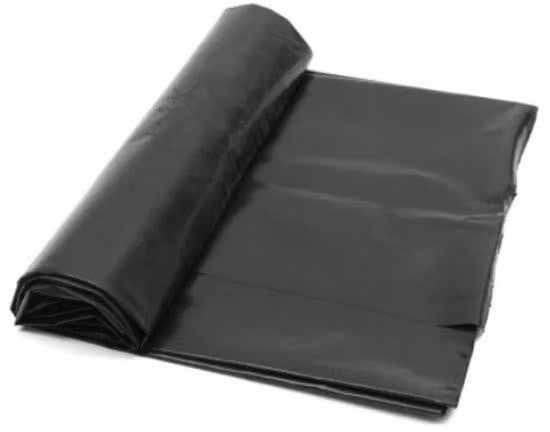 Copri-piano rialzato impermeabile - Nero - Realizzabile su misura - 2x4 m