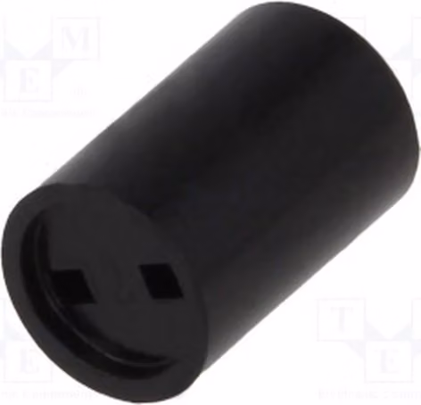 5 distanziatori, diametro esterno: 5 mm, lunghezza: 6,5 mm, LED diametro: 3 mm, colore: nero, codice prodotto: 2818.3065. Distanziatori