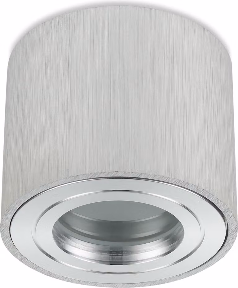 Faretto da incasso Sweet LED per bagno, modello piatto in alluminio, IP44, 230 V
