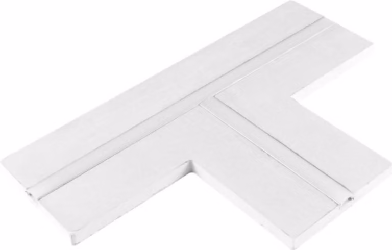 Profilo a T in alluminio integrato per strisce LED nel cartongesso a scomparsa