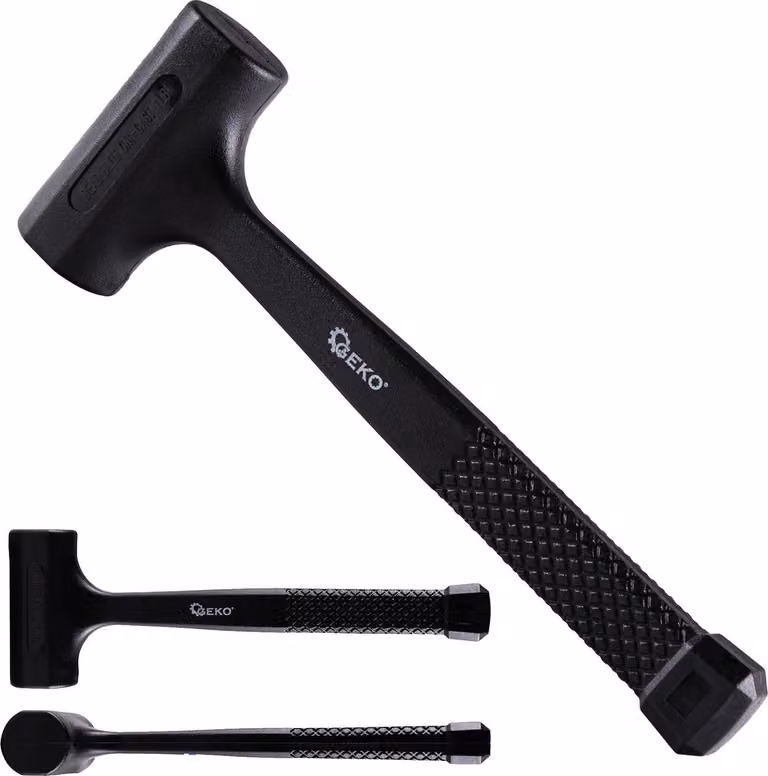 Mazza in gomma non rimbalzante, mazza a faccia morbida, mazza in plastica da 45 mm, 640 g.