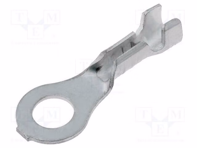10 connettori a crimpare per cavi, sezione 0,5÷1mm², con morsetto M4, per cavi non isolati