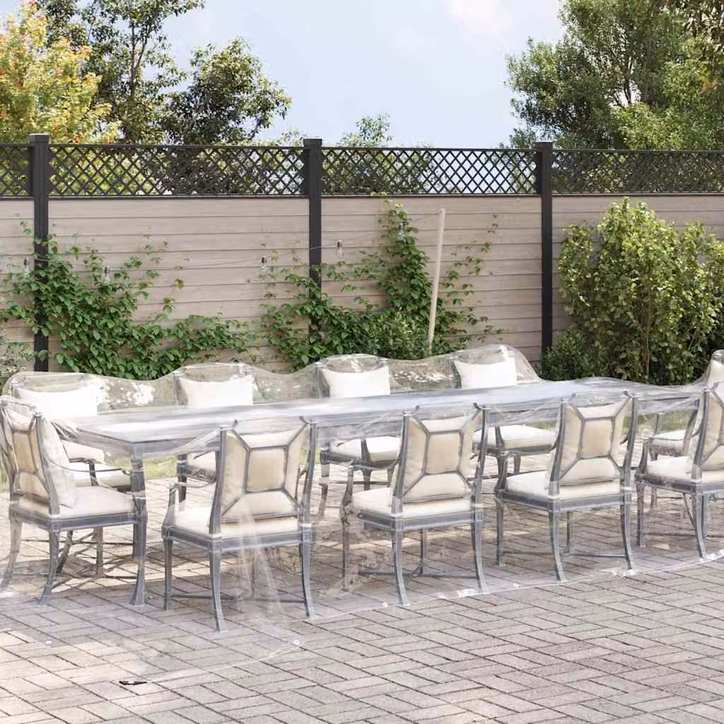 Telone Trasparente con Occhielli 4x10 m in PVC