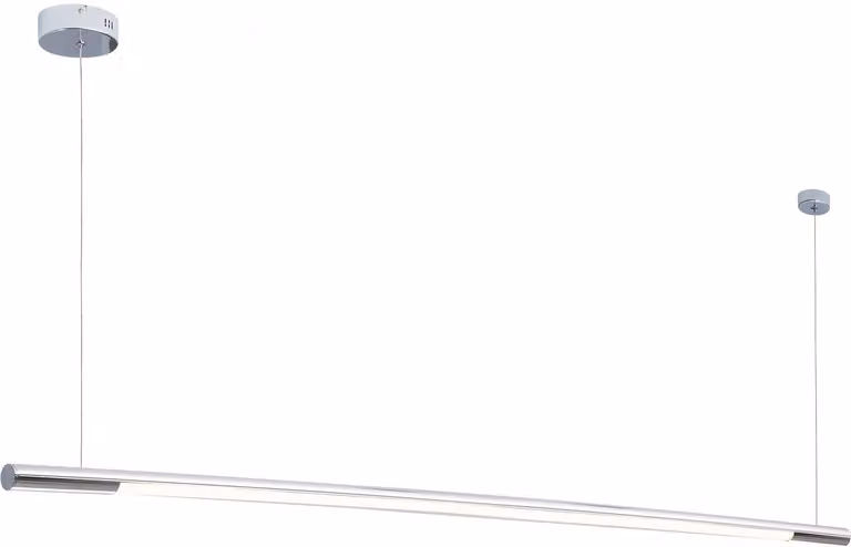 Lampadario a LED ORGANIC cromato 26 W, bianco caldo, 2210 lm, metallo, dimensioni: 140 x 150 x 2 cm, IP20, Maxlight