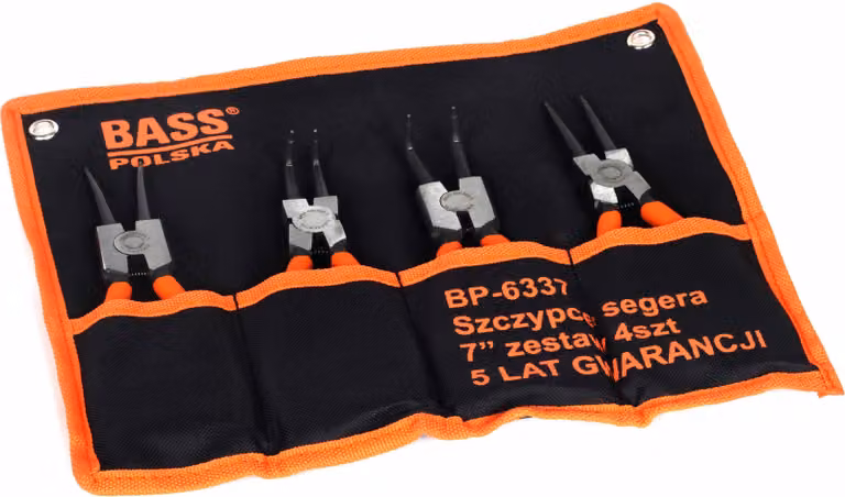 Pinza per anelli di sicurezza da 7", set da 4 pezzi