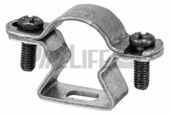 Pipelife - Supporto per tubi distanziato, alluminio, modello ASG 25EN