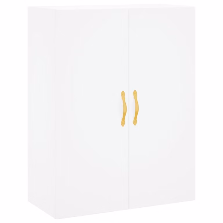 Mobile a Parete Bianco 69,5x34x90 cm
