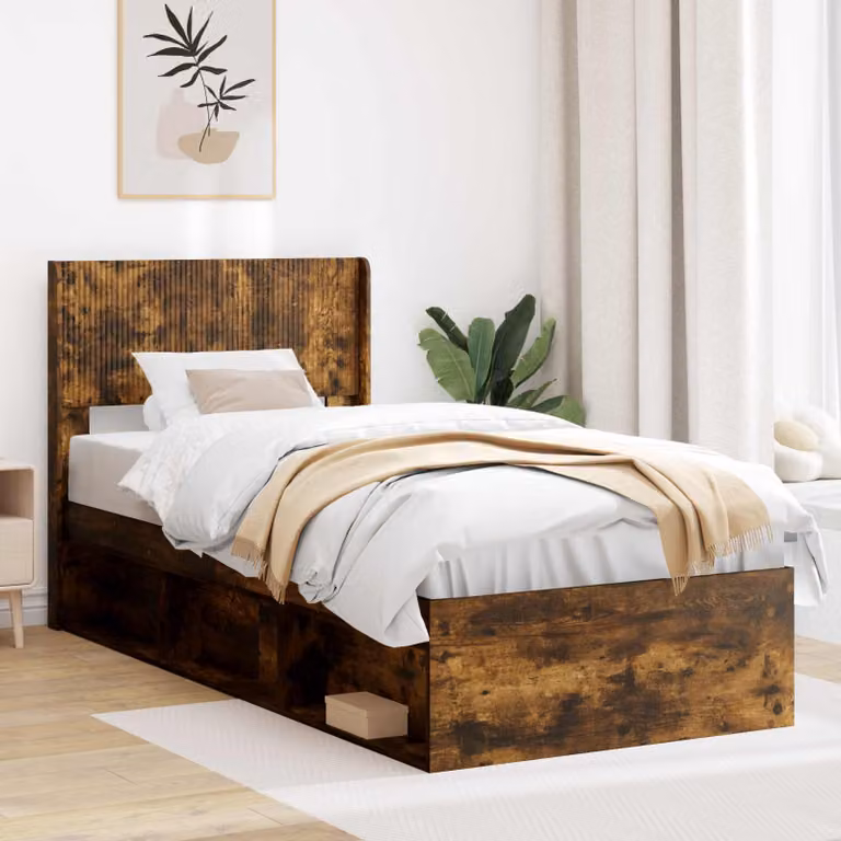 Testiera Letto Moderna vidaXL in Legno Ingegnerizzato Marrone