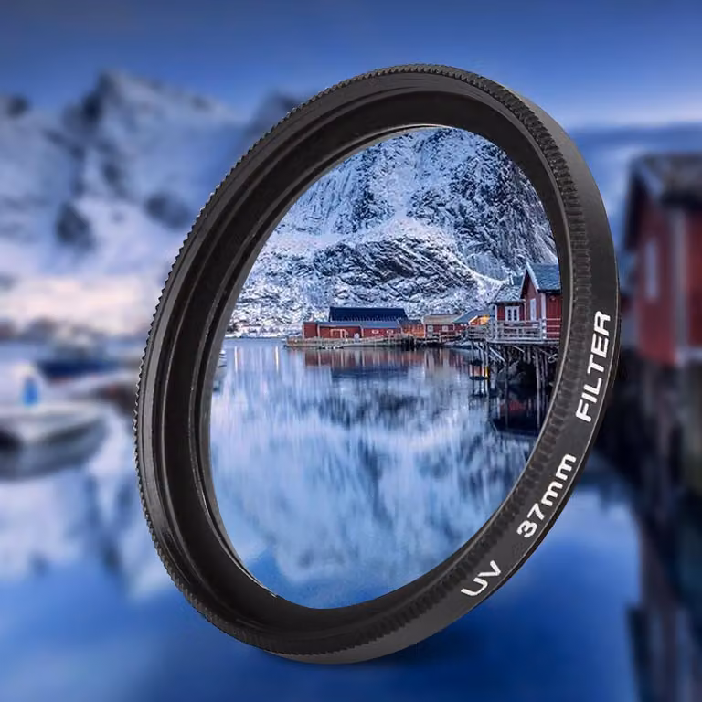Filtro protettivo UV da 37 mm per la videocamera sportiva YI II 4K