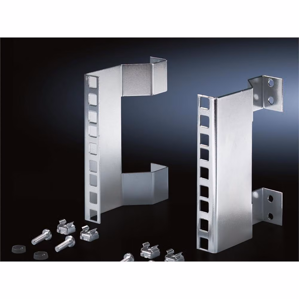 Adapter Rittal 3 HE Tiefenversatz 100mm Stahl 2 StÃ¼ck