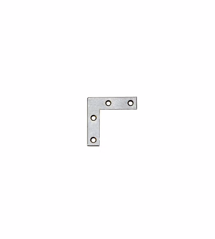 Lastrine angolari di rinforzo 30 x 30 mm. - zincate - 10 pz.