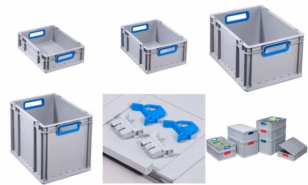 Allit ProfiPlus Aufbewahrungsbox grau 30,0 x 40,0 x 17,0 cm