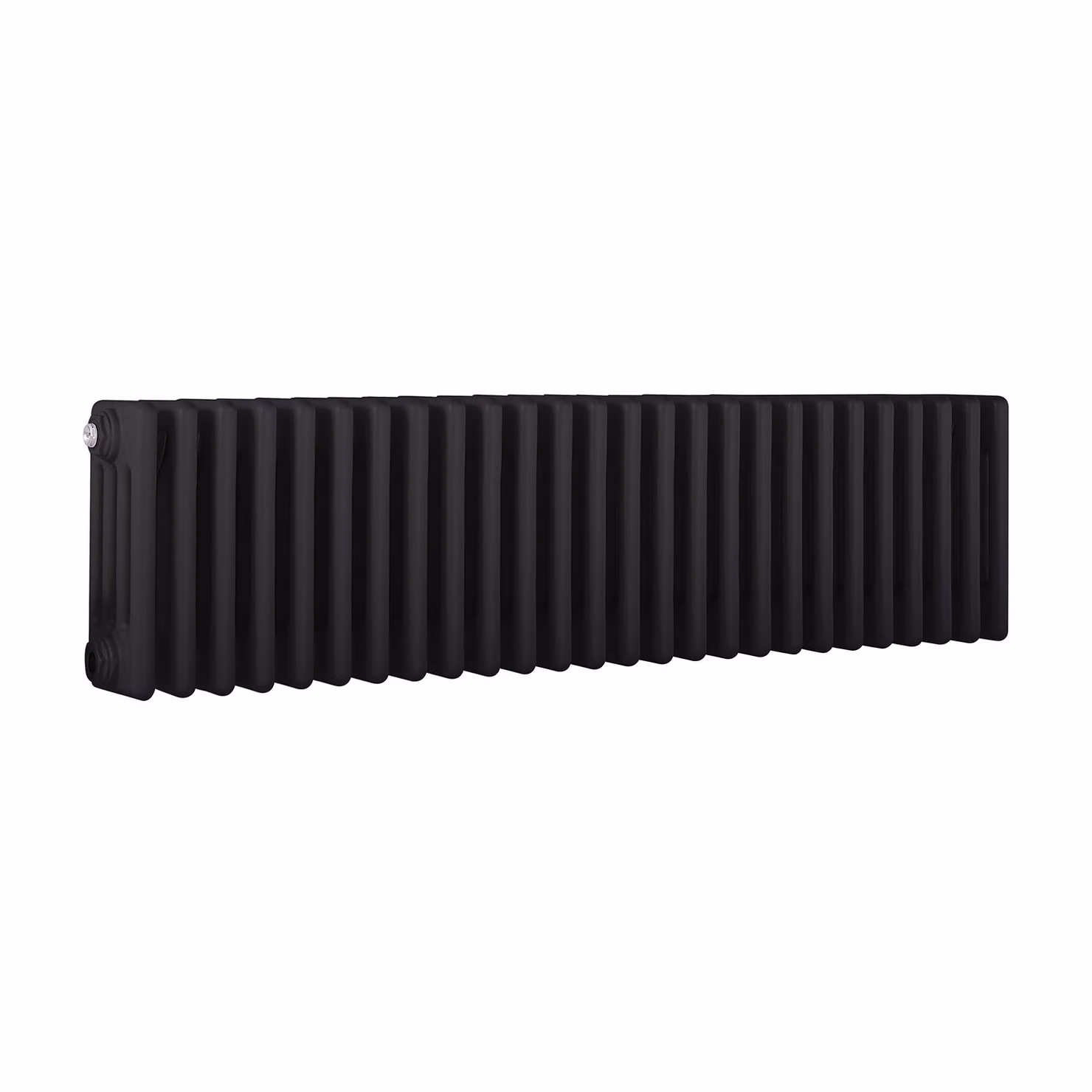 Radiatore Orizzontale a Colonne (4 Colonne) 300mm x 1190mm - Nero (Midnight Nero) - Regent