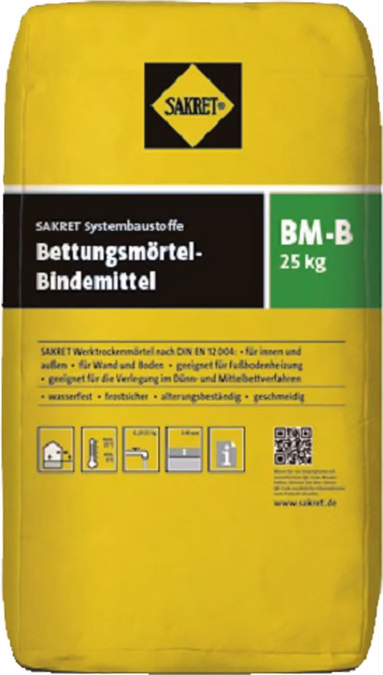 SAKRET Bettungsmörtel-Bindemittel BM-B 25 kg