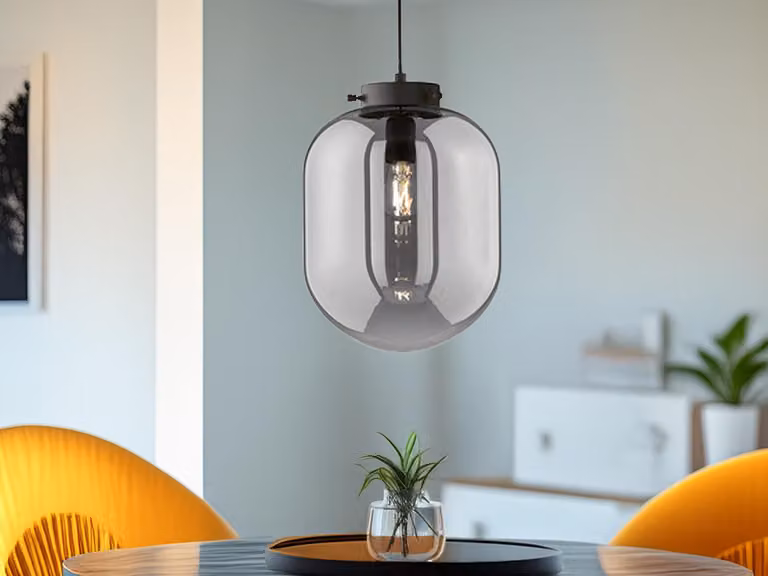 Lampada a sospensione Honsel Regi 1 fiamma
