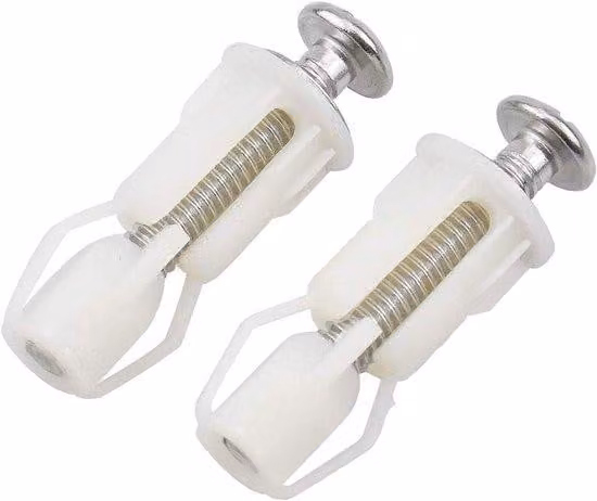Viti per coperchio WC Easy Install 2 pezzi Fissaggi per sedile WC