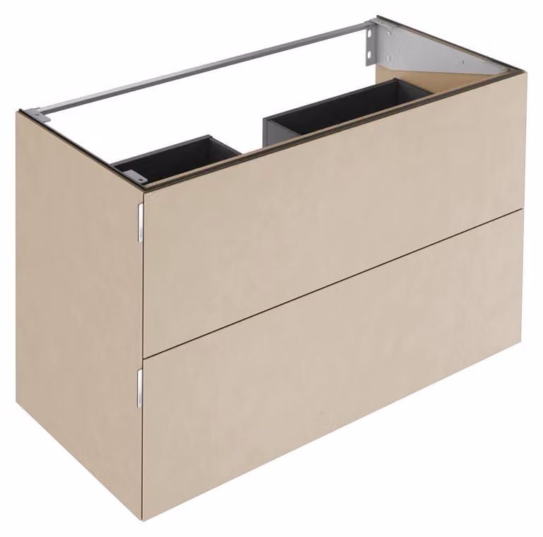 KEUCO EDITION 11 ART meuble sous-lavabo, 2 tiroirs frontaux, 1200x700x490mm, 32512911200, 32512911200