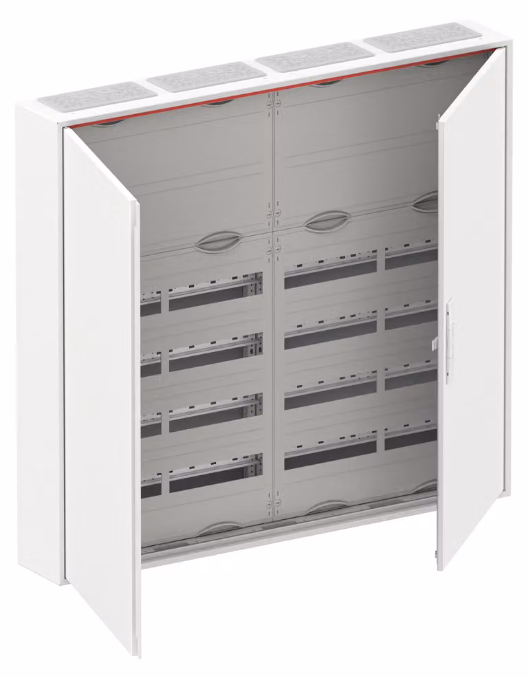 Scatola di distribuzione piccola 4FB, 6 file - Piastra di distribuzione per intonaco 950 mm CA46K