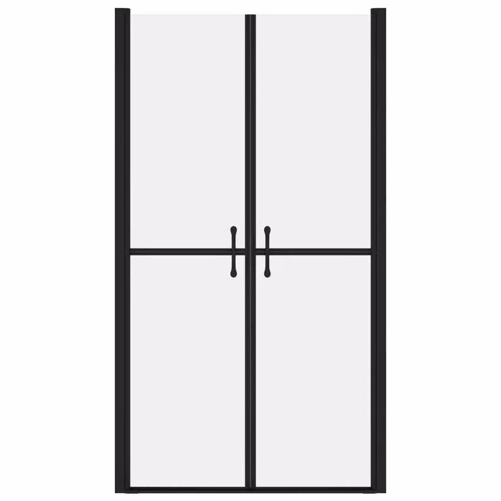 Porta doccia rettangolare in vetro satinato ESG con larghezza regolabile L: 83-86 cm, H: 190 cm – 2