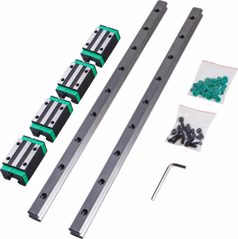 Guida lineare, movimento fluido, funzionamento silenzioso, 800 mm, 2 guide 4HGH20CA
