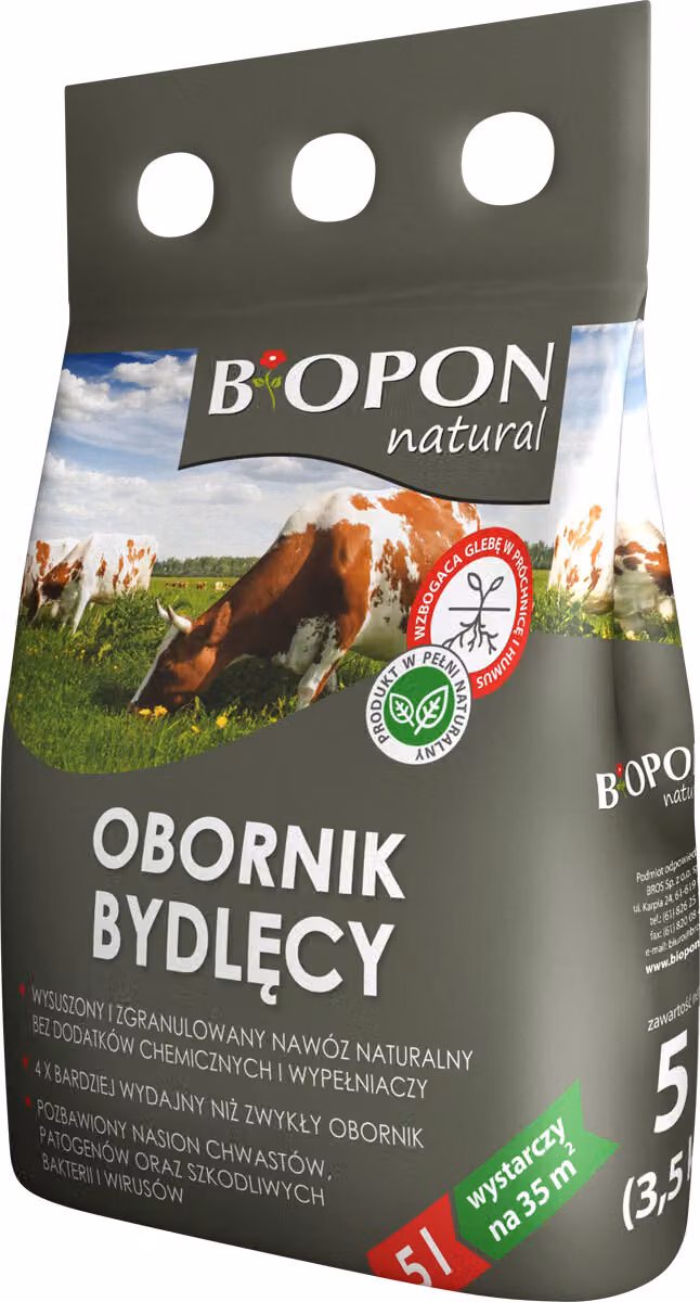 BIOPON Concime bovino granulare naturale 5L