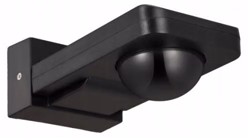 Sensore di movimento PIR CP-14CC NERO max. 1000 W