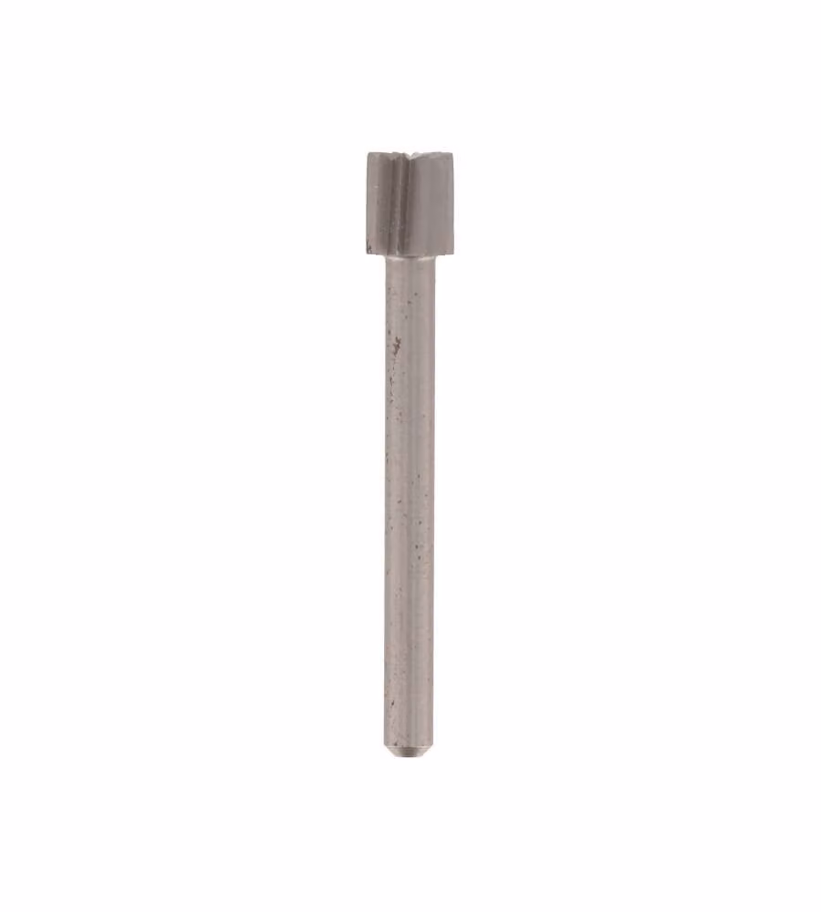 Set di 2 frese cilindriche ad alta velocità Dremel 196 colore argento, diametro 5,6 mm, per legno, plastica e metalli teneri – 2
