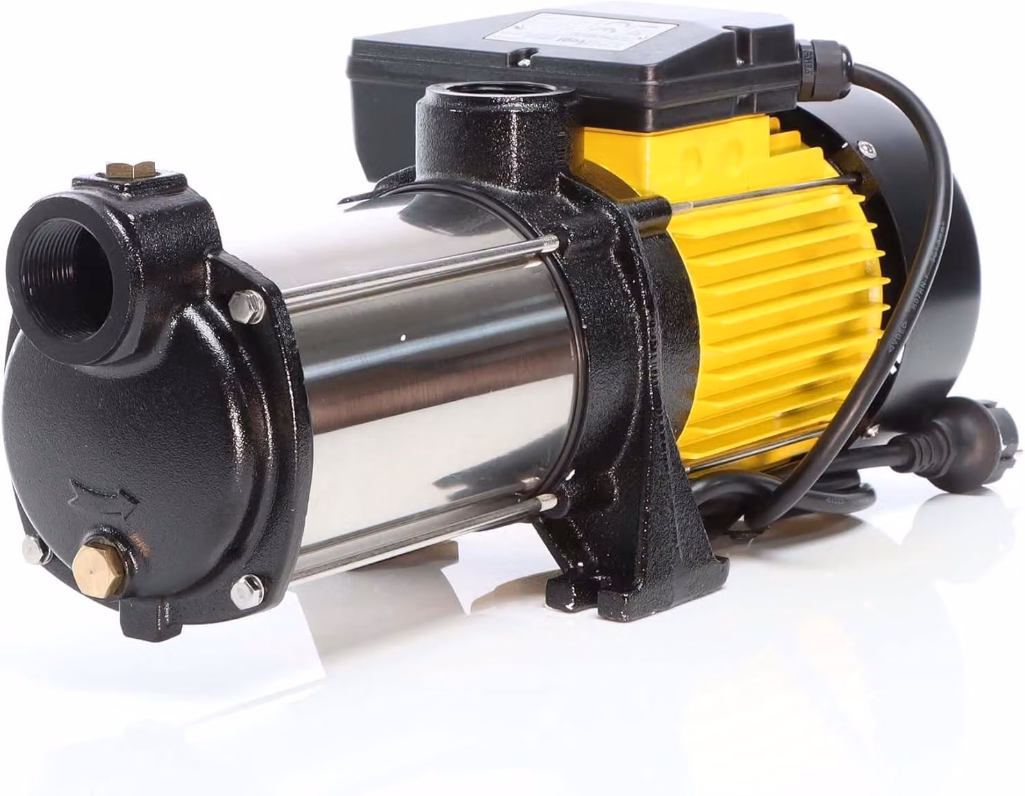Pompa centrifuga multistadio - Pompa per uso domestico - Pompa per giardino - Pompa per acqua - Pompa di pressurizzazione - Motore da 1100 Watt