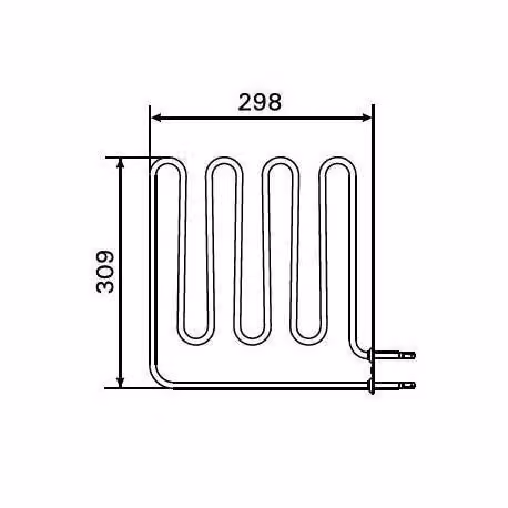 Elementi riscaldanti Harvia - SPZSB-226 (2 kW) (Vecchio codice articolo ZSB-226)