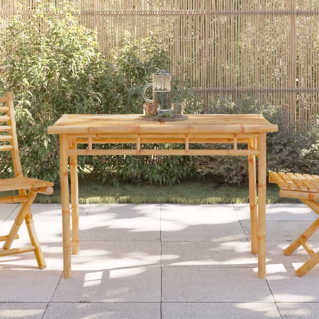 Maison Exclusive - Tavolo da esterno per giardino, 110x55x75 cm, in bambù