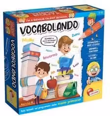 Gioco educativo Vocabolando I'M A GENIUS Lisciani per bambini dai 5 ai 10 anni multicolore