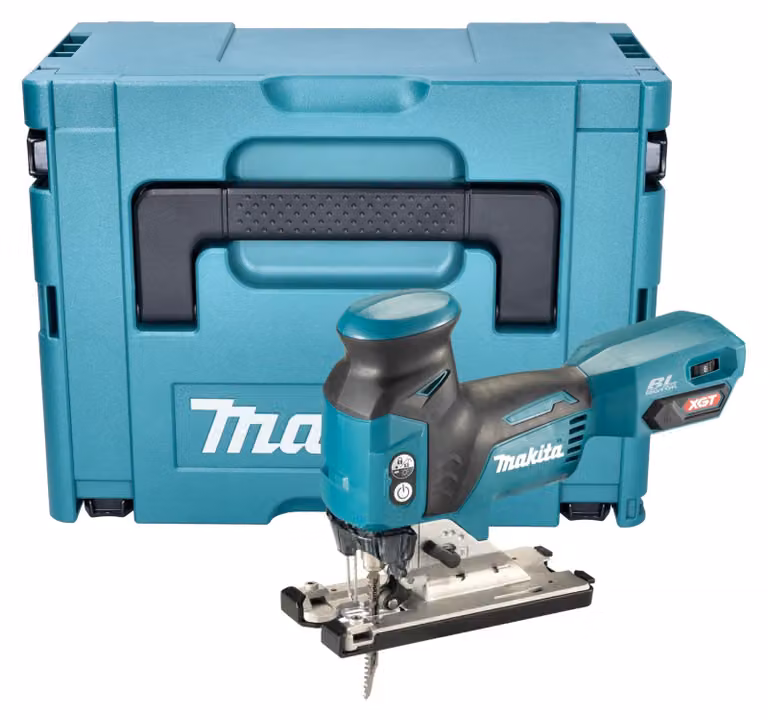 Makita JV 001 GZ01 Seghetto alternativo a batteria 40 V max. 135 mm brushless + Makpac - senza batteria, senza caricabatterie