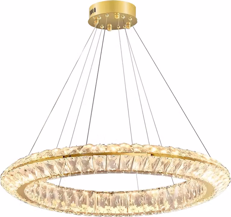 Lampada Da Soffitto Sospesa Toolight App1769-Cp Gold 80Cm