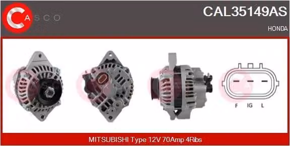 Alternatore 70A