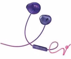 Auricolari in-ear TCL SERES 200 con microfono e jack da 3,5 mm, colore purple