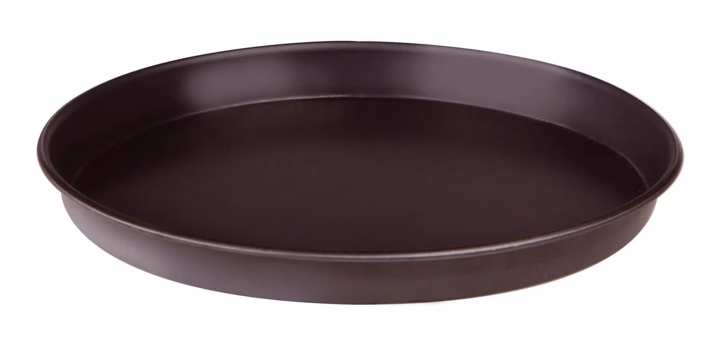 Teglia rotonda in lamiera blu per pizze, diam.16cm