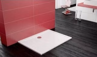 Piatto doccia Hoesch Samar bianco, 140x90x3cm, ultrapiatto