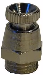 Rubinetto di spurgo per compressore Walmec colore argento con filettatura M 1/4"