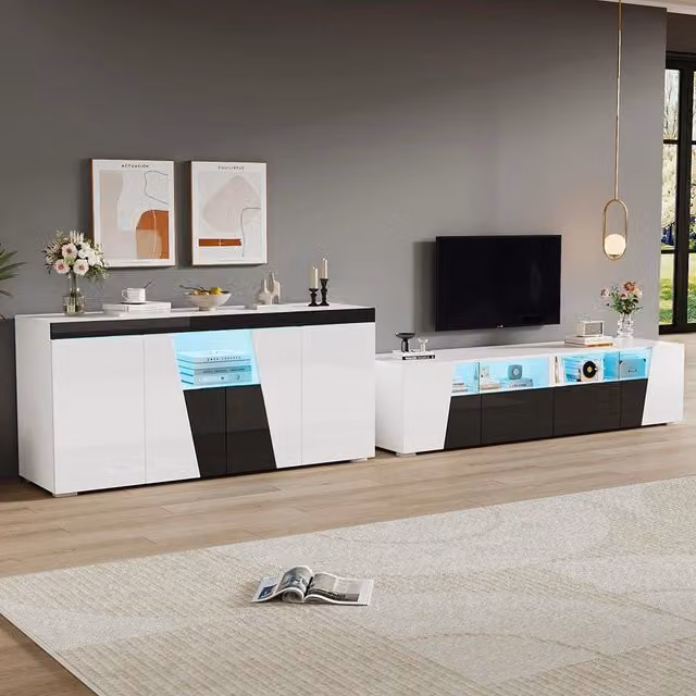 Set TV+console - Xylo - 180x38.5x45 cm LED